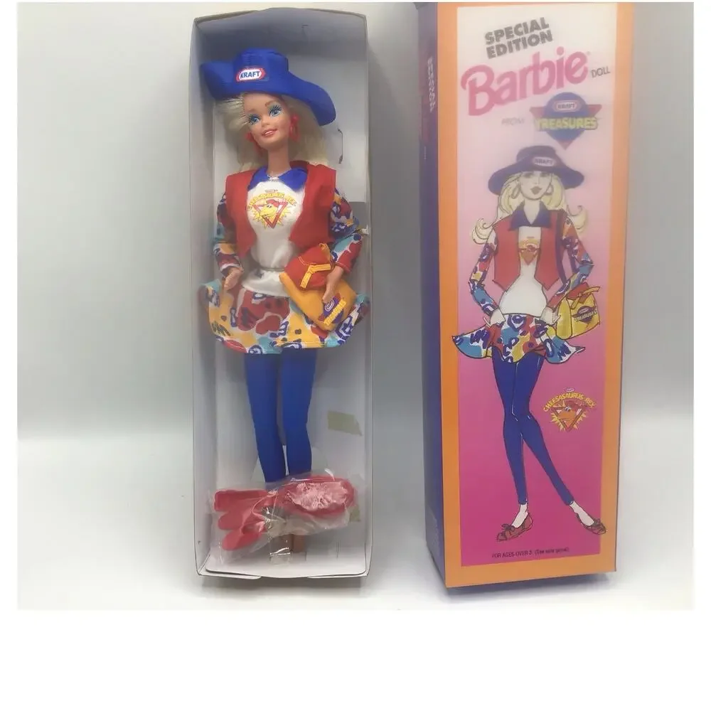 1992 Barbie Kraft Treasures Special Edition Cheesasaurus Rex Vintage Promo Doll